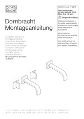 Dornbracht Mem 36707782-08 Installation Instructions Manual