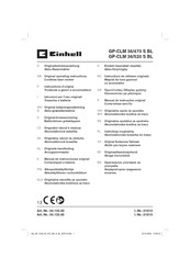 EINHELL GP-CLM 36/520 S BL Original Operating Instructions