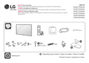 LG 55UR760H9UA Easy Setup Manual