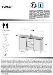 Forte SQMK231 Assembling Instruction