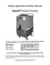 Cleanfix HBP1222H2 Safety, Operation & Maintenance Manual
