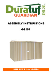 Duratuf GG107 Assembly Instructions Manual
