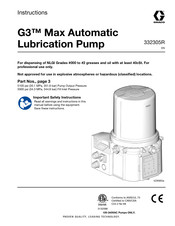 Graco G3-G-24MX-4L0L05-10CV0000 Instructions Manual