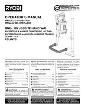 Ryobi ONE+ PBLHV701 Operator's Manual