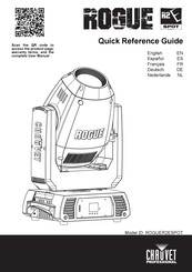 Chauvet Professional ROGUE R2E SPOT Quick Reference Manual