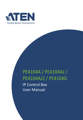 ATEN PE4104G User Manual