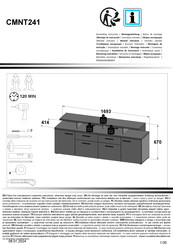 Forte CMNT241 Assembling Instruction