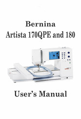 Bernina artista 170 QPE User Manual