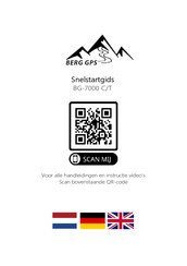 BERG GPS BG-7000 C Manual