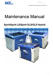 GCC Technologies Spirit GLS Maintenance Manual