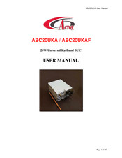 Actox ABC20UKA User Manual