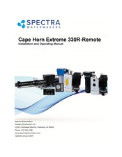 Spectra Watermakers Cape Horn Extreme 330 Compact Installation And Operating Manual
