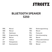 Streetz S250 Manual