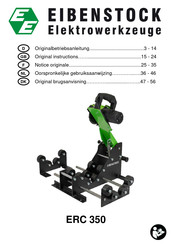EIBENSTOCK ERC 350 Original Instructions Manual