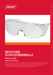 Holex 096812 CLEAR Instructions For Use Manual