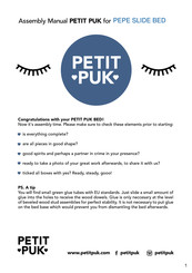 PETIT PUK PEPE Assembly Manual