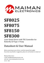 MAIMAN ELECTRONICS SF8300-14 Data Sheet & User Manual