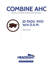 Headsight JD 9X00 Installation & Operation Manual