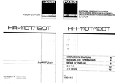 Casio HR-110T Operation Manual