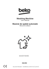 Beko WUE8736XBS User Manual
