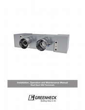 Greenheck XG-RT Series Installation, Operation And Maintenance Manual