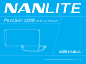 NANLITE PavoSlim 120B User Manual