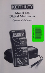 Keithley 135 Operator's Manual