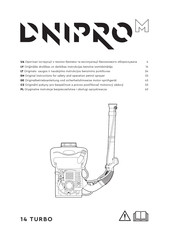 DNIPRO M 14 TURBO Original Instructions Manual