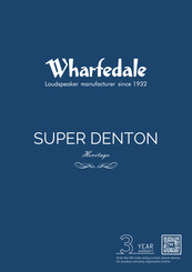 Wharfedale Pro Denton Manual
