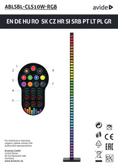 avide ABLSBL-CLS10W-RGB User Manual