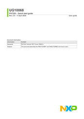 NXP Semiconductors PN7220 Quick Start Manual