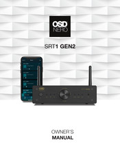 OSD Audio NERO STR1 Gen2 Owner's Manual