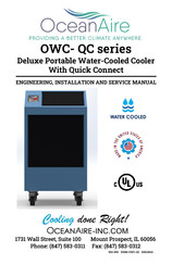 OCEANAIRE OWC1811QC Engineering, Installation And Service Manual