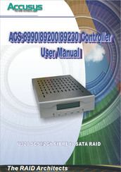 Accusys ACS-89200 User Manual