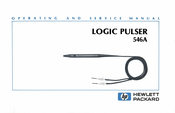 HP 546A Logic Pulser Operating And Service Manual