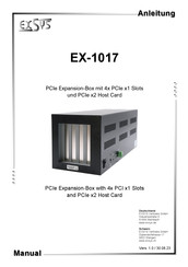 Exsys EX-1017 Manual