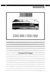 Magnavox CDC 552 Manual