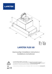 Lapetek FLEX 60 Installation Instructions Manual