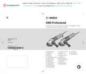 Bosch Professional GWS17-125 CIE Original Instructions Manual