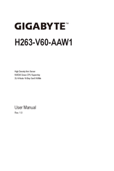 Gigabyte H263-V60-AAW1 User Manual