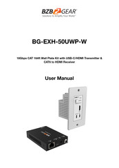 BZB Gear BG-EXH-50UWP-W User Manual