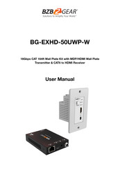 BZBGEAR BG-EXHD-50UWP-W User Manual