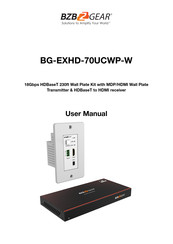 BZBGEAR BG-EXHD-70UCWP-W User Manual