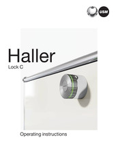 USM Haller Lock C Operating Instructions Manual