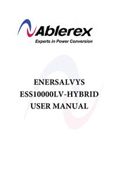 Ablerex ENERSALVYS ESS10000LV-HYBRID User Manual