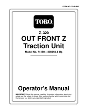 Toro 74180 Operator's Manual