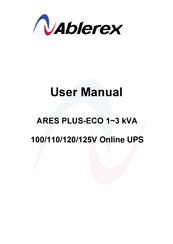 Ablerex ARES PLUS-ECO 1K User Manual