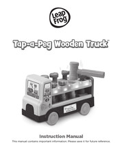 LeapFrog Tap-a-Peg Wooden Truck Instruction Manual