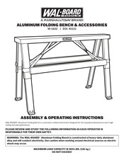 Marshalltown 40121 Assembly & Operating Instructions