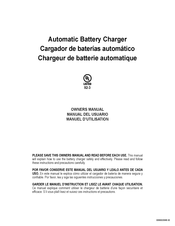 Schumacher Electric SC1444 Owner's Manual